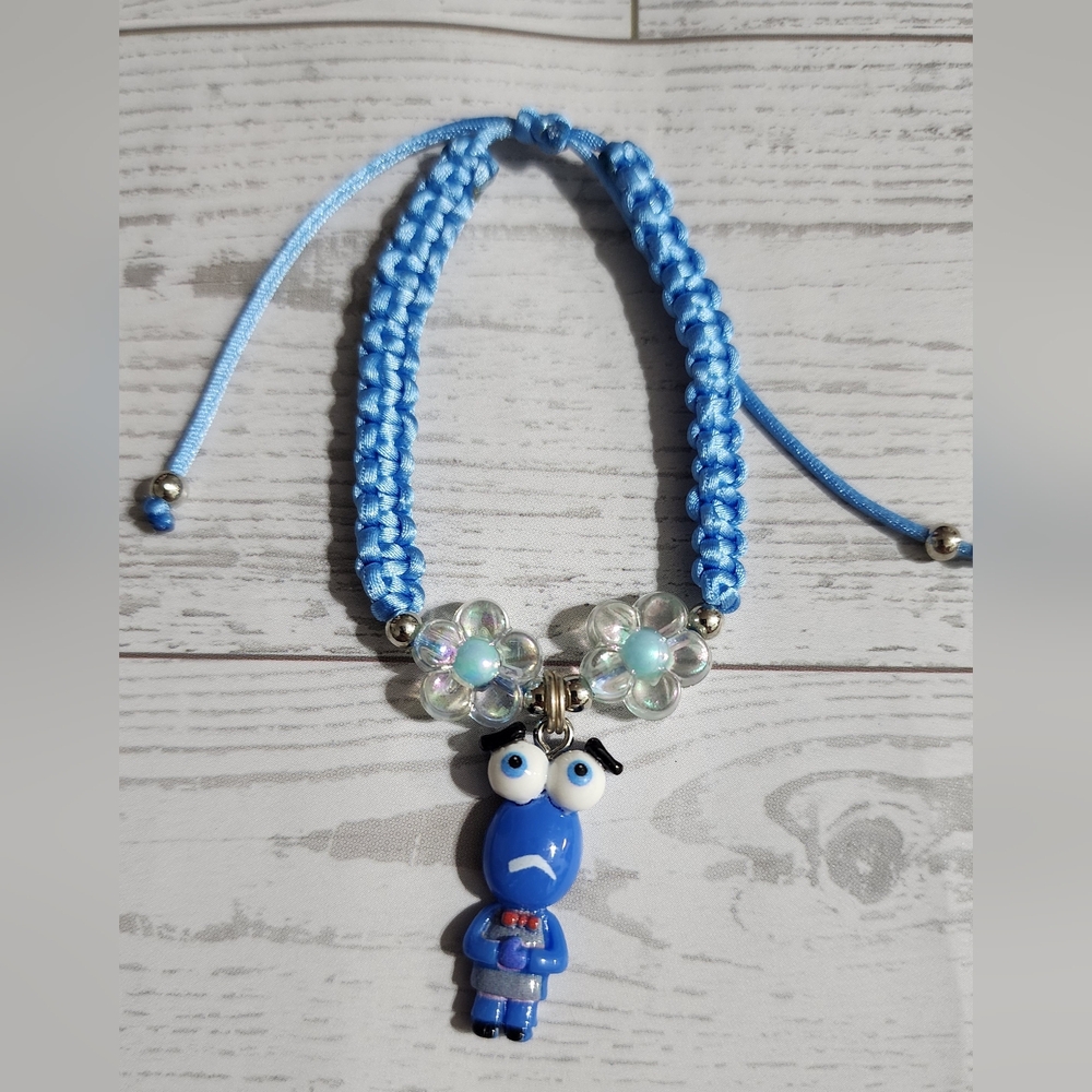 Blue Beaded Kids Bracelet